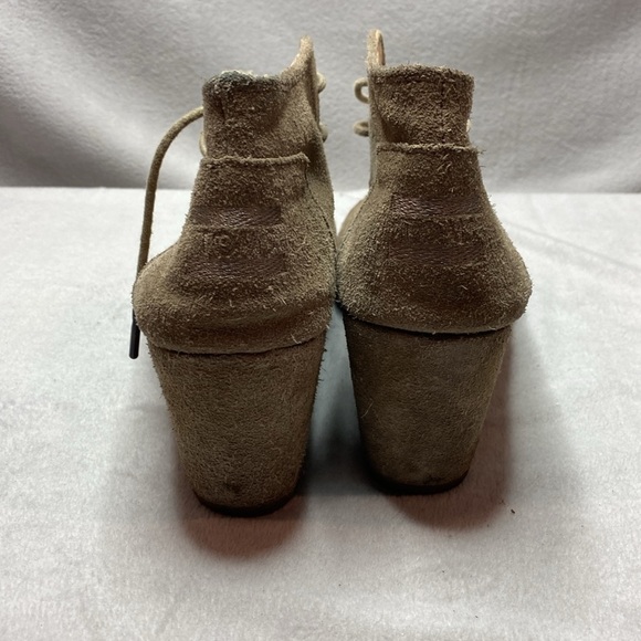 Toms tan wedged booties size 9 - Picture 3 of 7